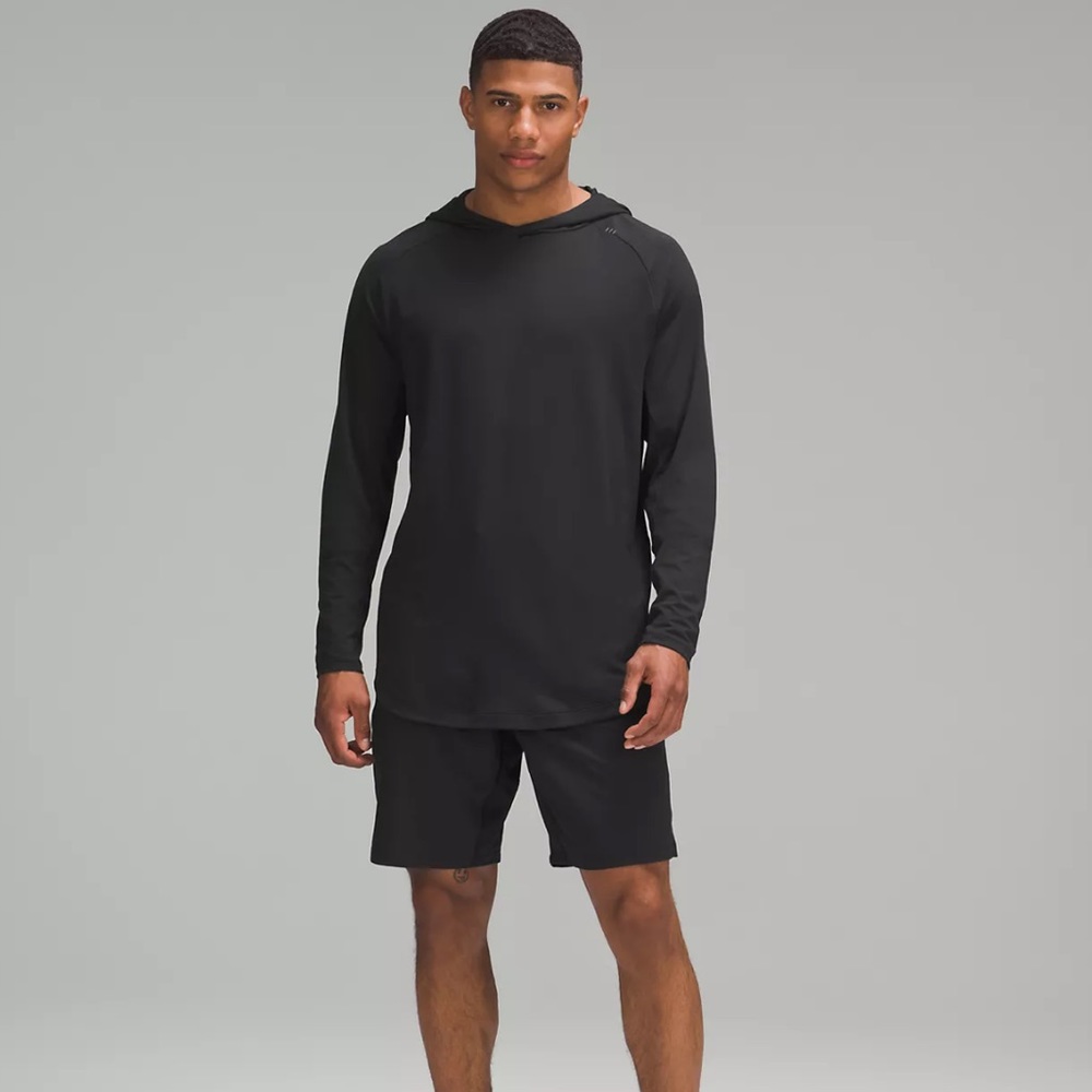 NWT PUMA Big Fleece Logo Short Black Asphalt